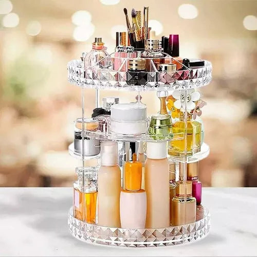 💎Organizador de Maquillaje Acrílico | Beauty Tower 360™💎