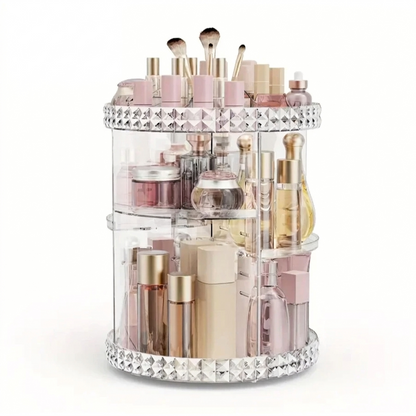 💎Organizador de Maquillaje Acrílico | Beauty Tower 360™💎