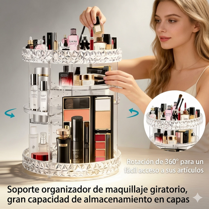 💎Organizador de Maquillaje Acrílico | Beauty Tower 360™💎