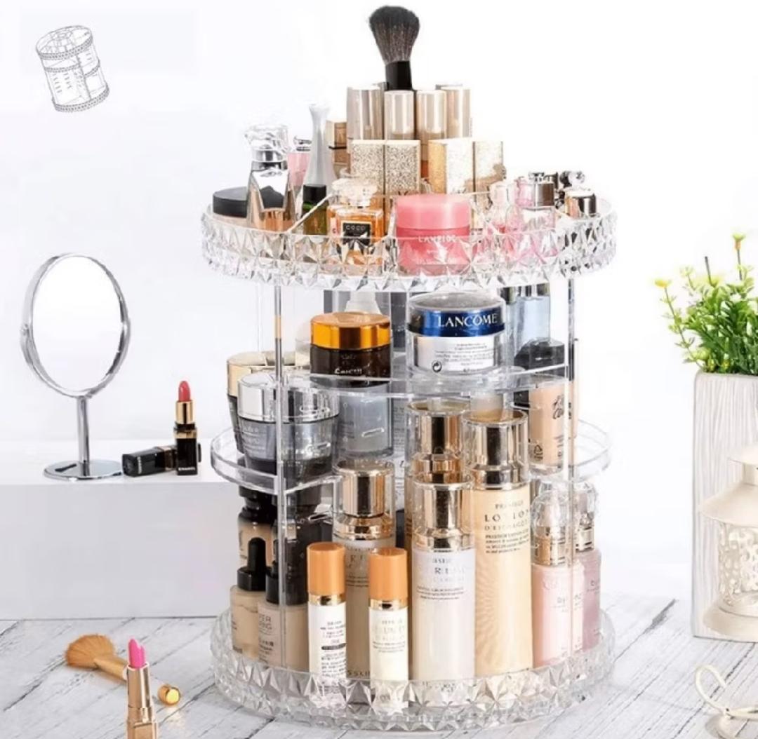 💎Organizador de Maquillaje Acrílico | Beauty Tower 360™💎