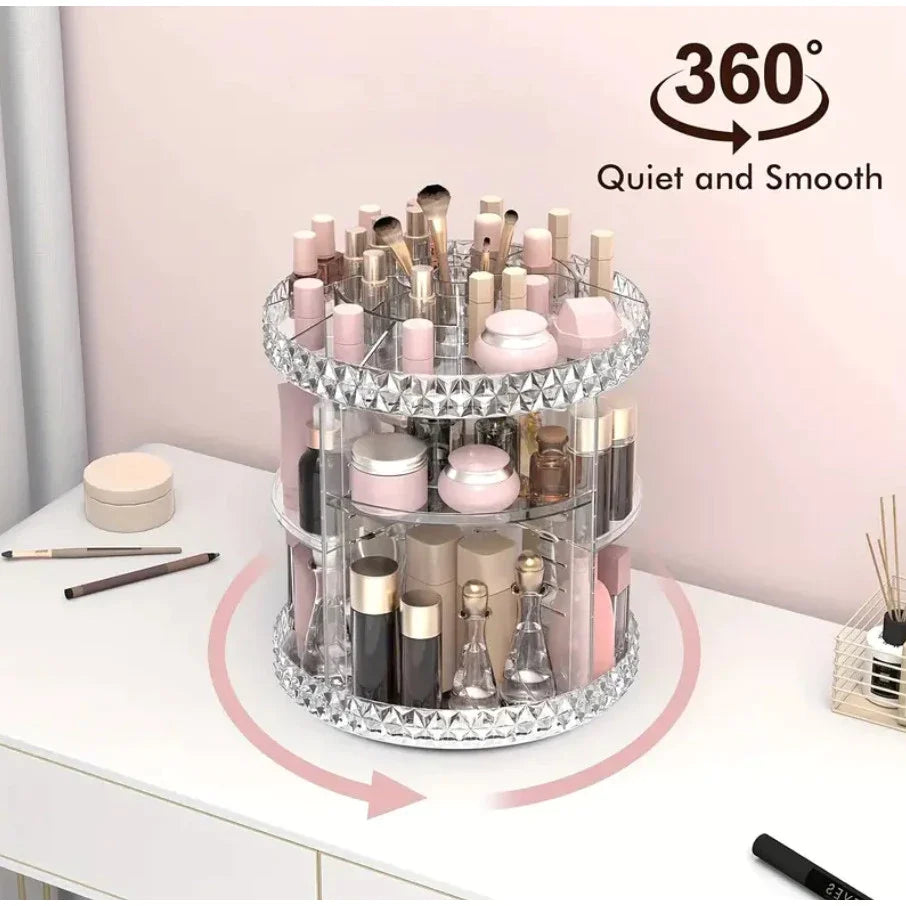 💎Organizador de Maquillaje Acrílico | Beauty Tower 360™💎